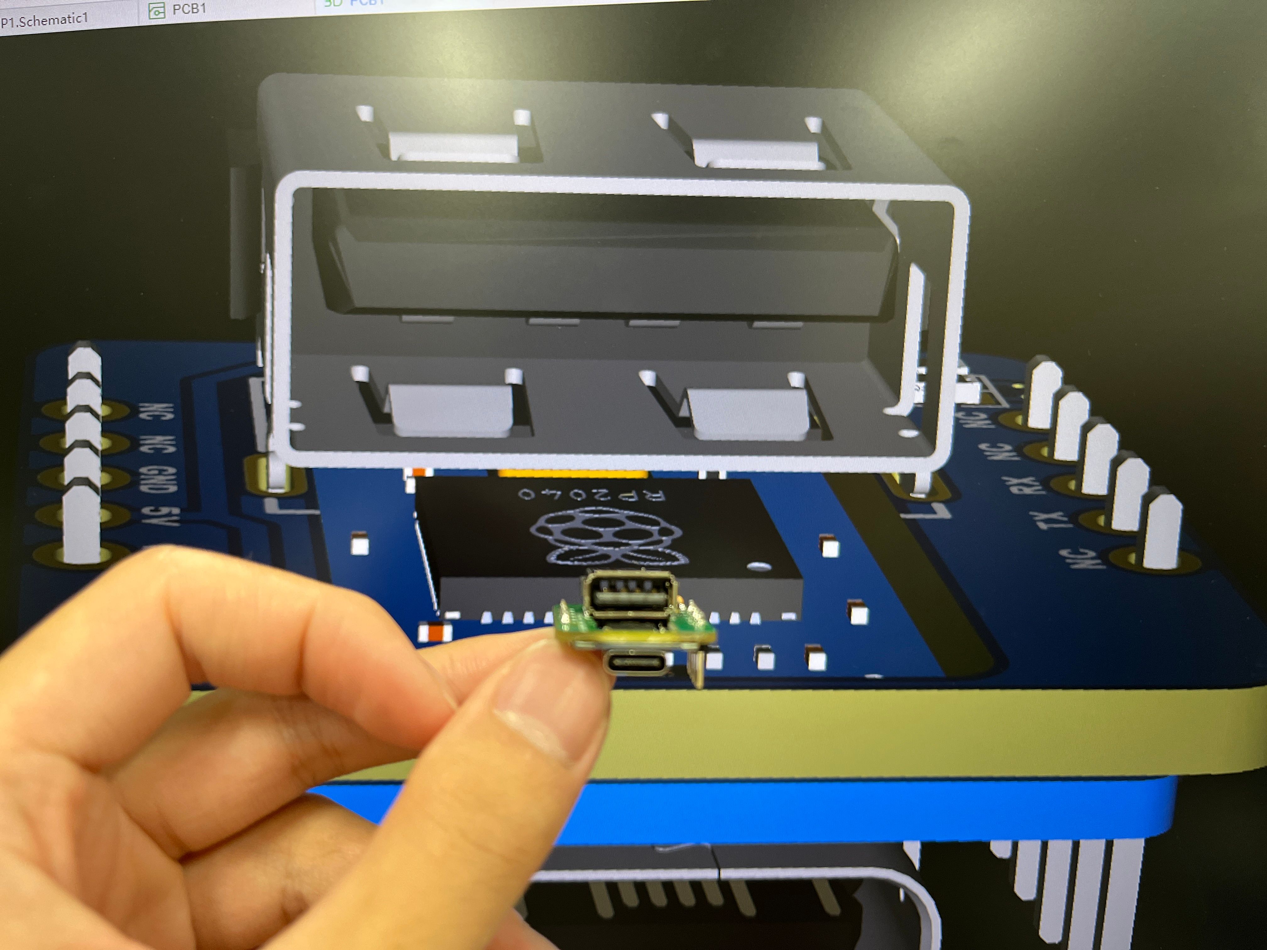 Image in a image block