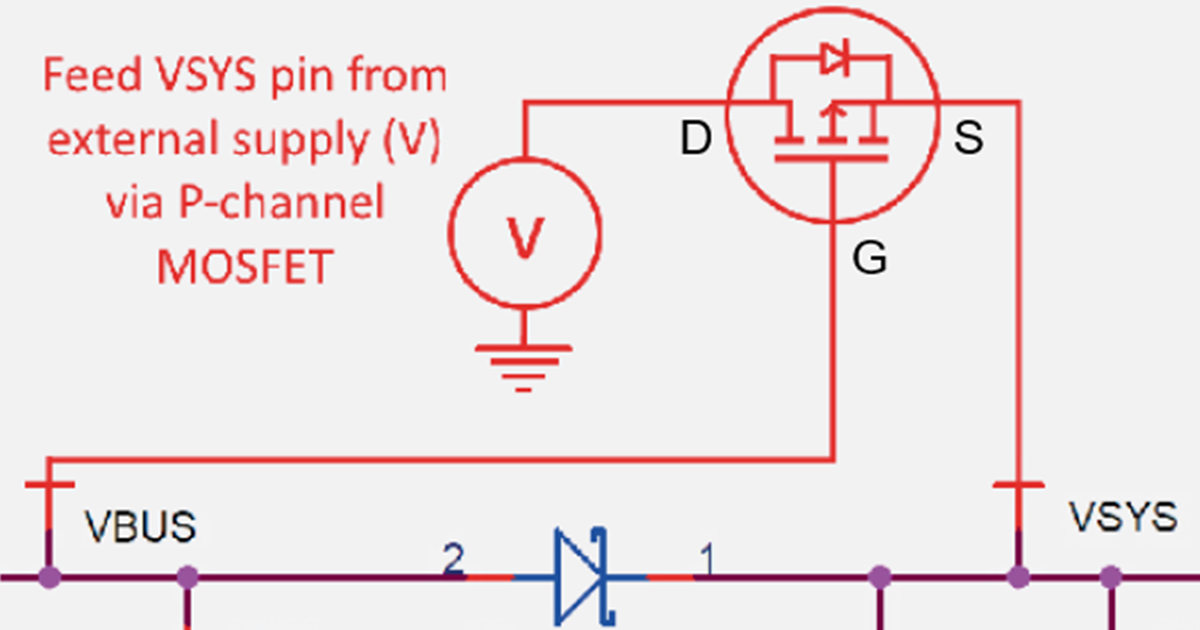 P-ch MOSFETによる自動電源選択回路 - Suzu Mono-gram | すずモノぐらむ